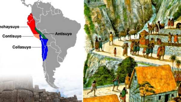 El Imperio Inca Mapa